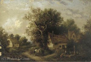 A Village Lane — Georgina Lara