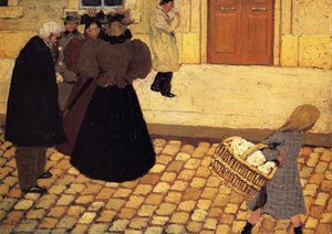 Street Scene — Félix Vallotton
