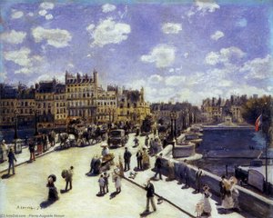 Le Pont-neuf, Paris — Pierre-auguste Renoir