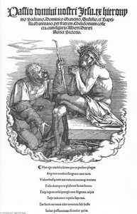 The Large Passion: 1. Title Page — Albrecht Dürer
