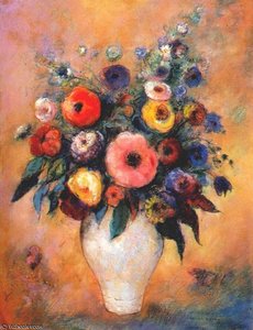 Vase Of Flowers — Odilon Redon