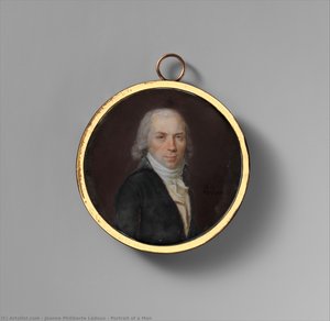 Portrait Of A Man — Jeanne-philiberte Ledoux