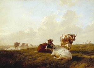 Landscape And Cattle — Thomas Sidney Cooper