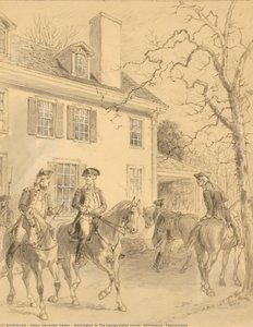 Washington At The George Emlen House, Whitemarsh, Pennsylvania — Henry Alexander Ogden