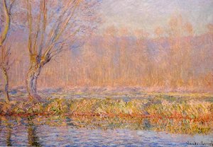 The Willow (also Known As Spring On The Epte) — Claude Monet