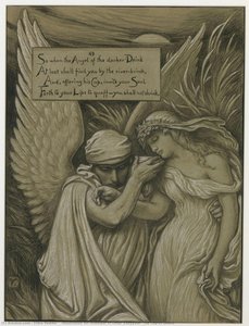 (illustration For Rubáiyát Of Omar Khayyám) The Cup Of Death — Elihu Vedder