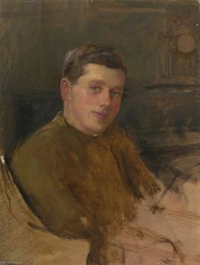 Lieutenant Colonel Victor Alexander Cazalet (1896–1943), Adc To Sackville West (study Related To 'the Supreme War Council In Session At Versailles On 3rd July 1918') — Herbert Arnould Olivier