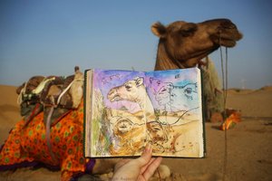 Camel, Thar Desert, Rajasthan — Annelisa Leinbach