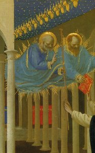 Coronation Of The Virgin (detail) — Fra Angelico