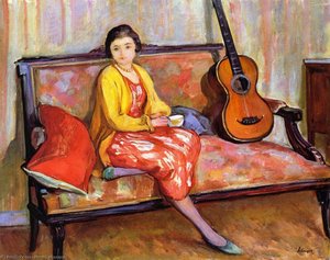 Nono and a guitar
