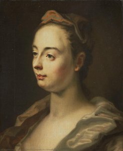 Portrait Of A Woman, Balthasar Denner, 1731 — Balthasar Denner