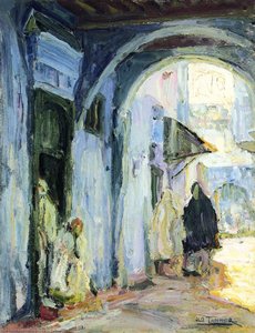 Street In Tangier — Henry Ossawa Tanner