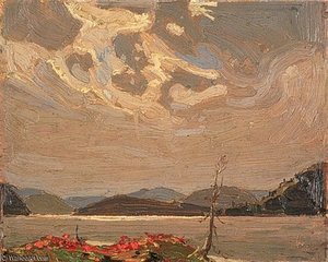 Hills And Swirling Sky — Thomas Thompson