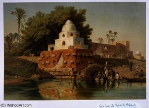 Tomb of Sheikh Ababda in Minya, Middle Egypt,