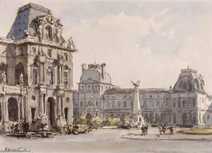 Le Louvre, Paris — Herman Armour Webster