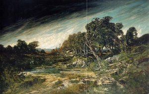 The Approaching Storm (aka The Gust Of Wind) — Gustave Courbet