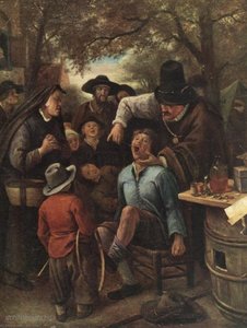 Quackdoctor — Jan Havickszoon Steen, Baroque
