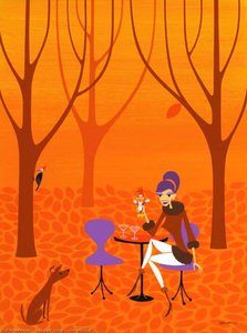 The Last Leaf — Josh Agle (shag), Pop Surealism