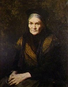 Portrait De Vieille Femme — Léon Hornecker