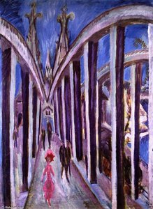 Reheinbrücke — Ernst Ludwig Kirchner