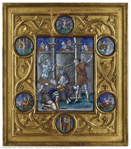 Plaque: Christ Crowned With Thorns — Pierre Reymond