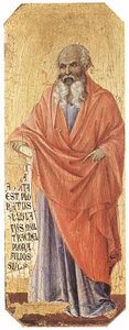 Jeremiah — Duccio Di Buoninsegna, Late Gothic