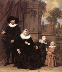 Family Portrait — Frans Hals I, Baroque