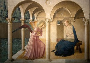 Corridors - The Annunciation — Fra Angelico