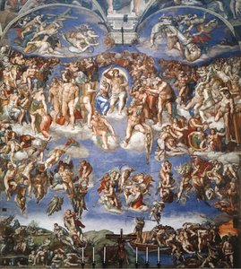 Sistine Chapel Last Judgement — Michelangelo Buonarroti