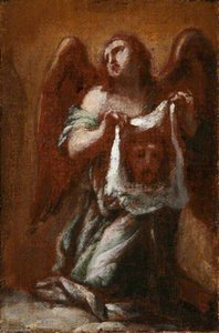 An Angel Holding Veronica's Veil