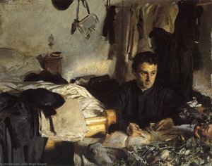Padre Sebastiano (also Known As Padre Albera) — John Singer Sargent