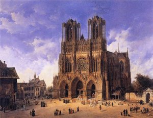 Reims Cathedral — Domenico Quaglio