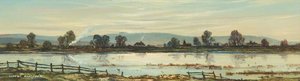 Floods At Stopham — Claude Muncaster