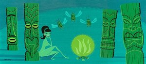 The Lonely Goddess — Josh Agle (shag)