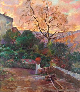 Garden Of Spanish Farmhouse — Joaquín Sorolla Y Bastida