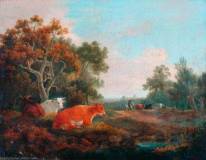 Landscape With Cattle