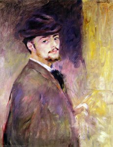 Self-portrait At The Age Of Thirty Five — Pierre-auguste Renoir
