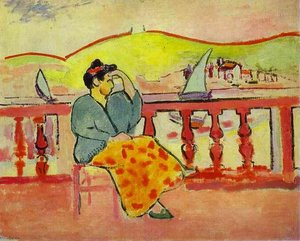 Lady On The Terrace — Henri Matisse, Fauvism