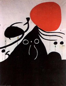 Woman In Front Of The Sun I — Joan Miró