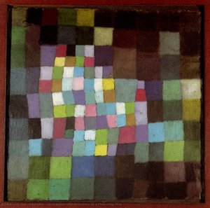 Abstraction With Reference To A Flowering Tree — Paul Klee, Abstract Expressionism