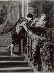 Sur L´escalier — Jean-louis Ernest Meissonier