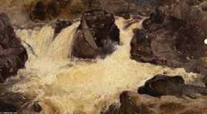 The Falls At Pont-y-pair, Betwys-y-coed, Caernarvonshire