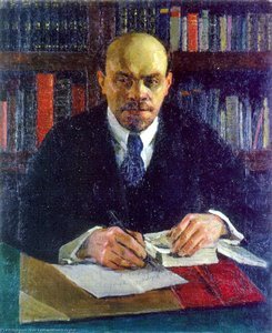 Lenin in Working Cabinet
