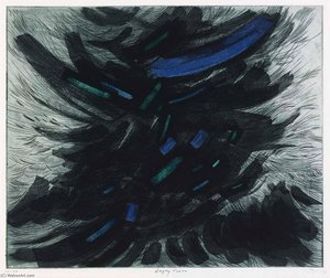 Angry Waves — Gabor Peterdi