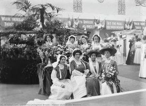 Flower Stall At The Women — Christina Livingston Broom