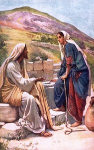 The Well Of Sychar — Harold Copping