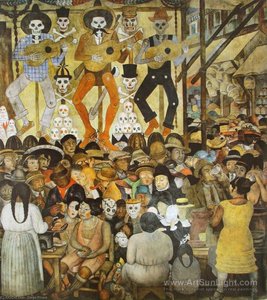 The Day Of The Dead — Diego Rivera