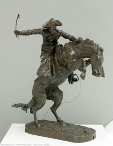 The Bronco Buster — Frederic Remington