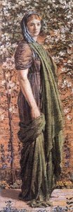 A Flower Walk — Albert Joseph Moore