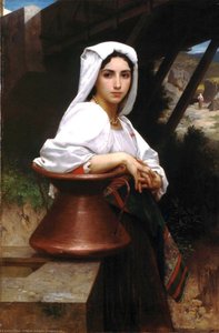 Italian Drawing Of Young Leau — William-adolphe Bouguereau